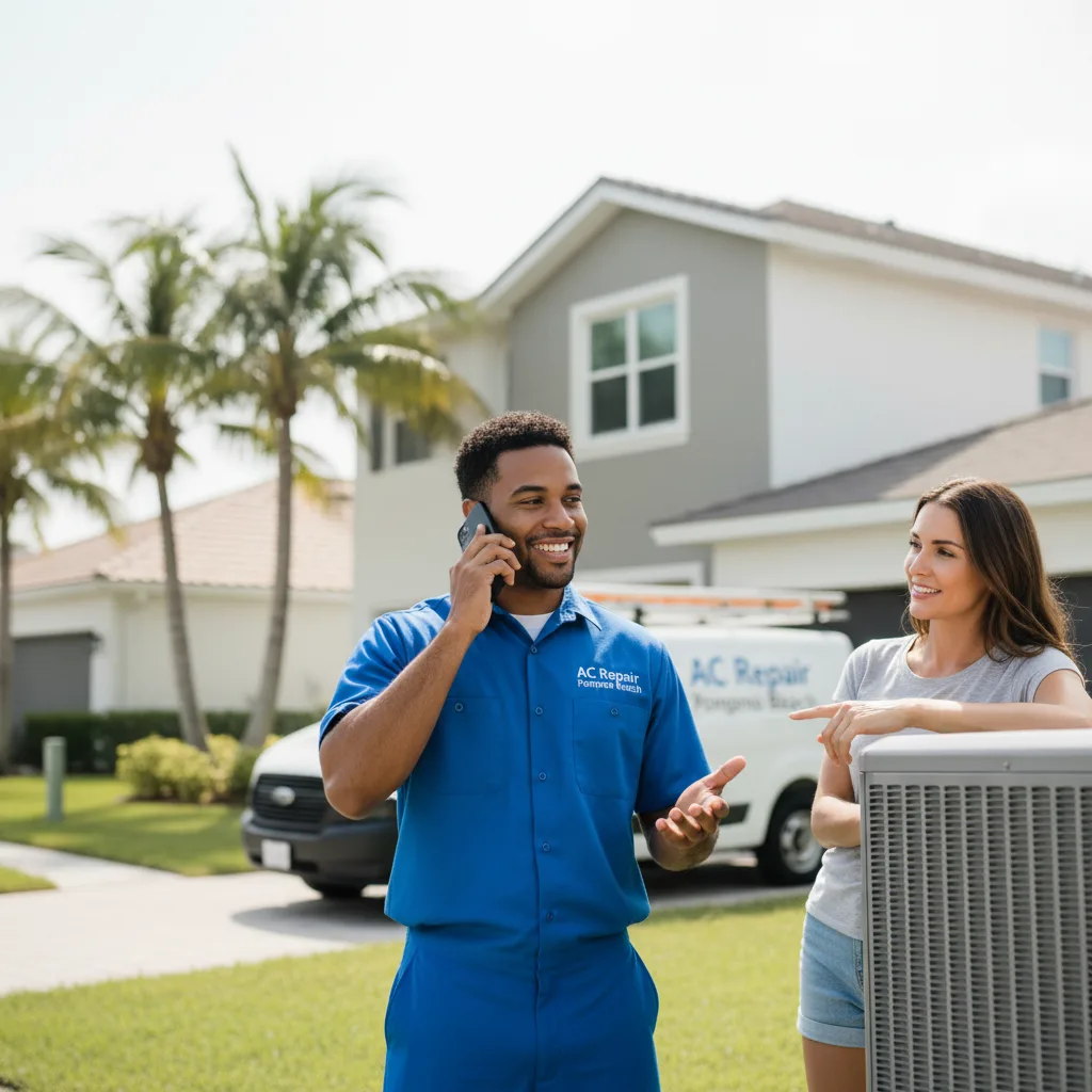 AC Repair Pompano Beach customer support in Versailles